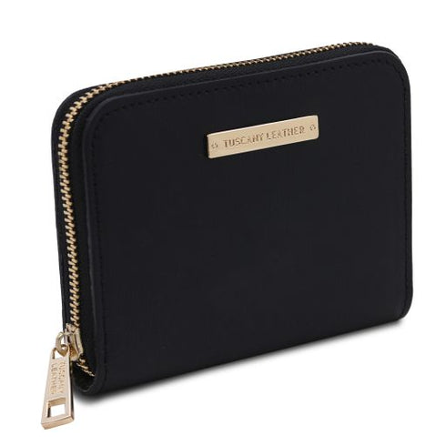Leda - Exclusive zip around leather wallet